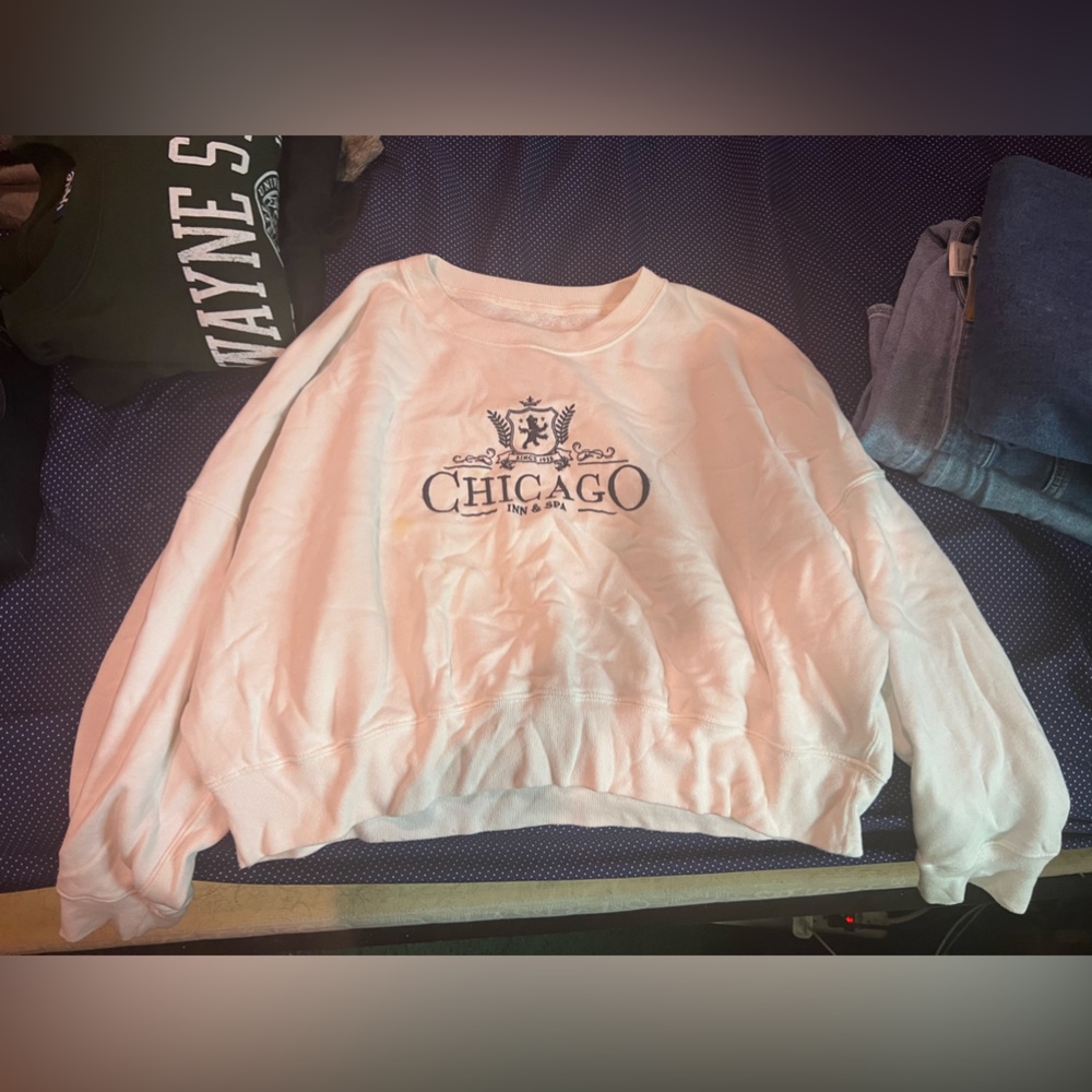 cropped hoodie from Abercrombie & Fitch!